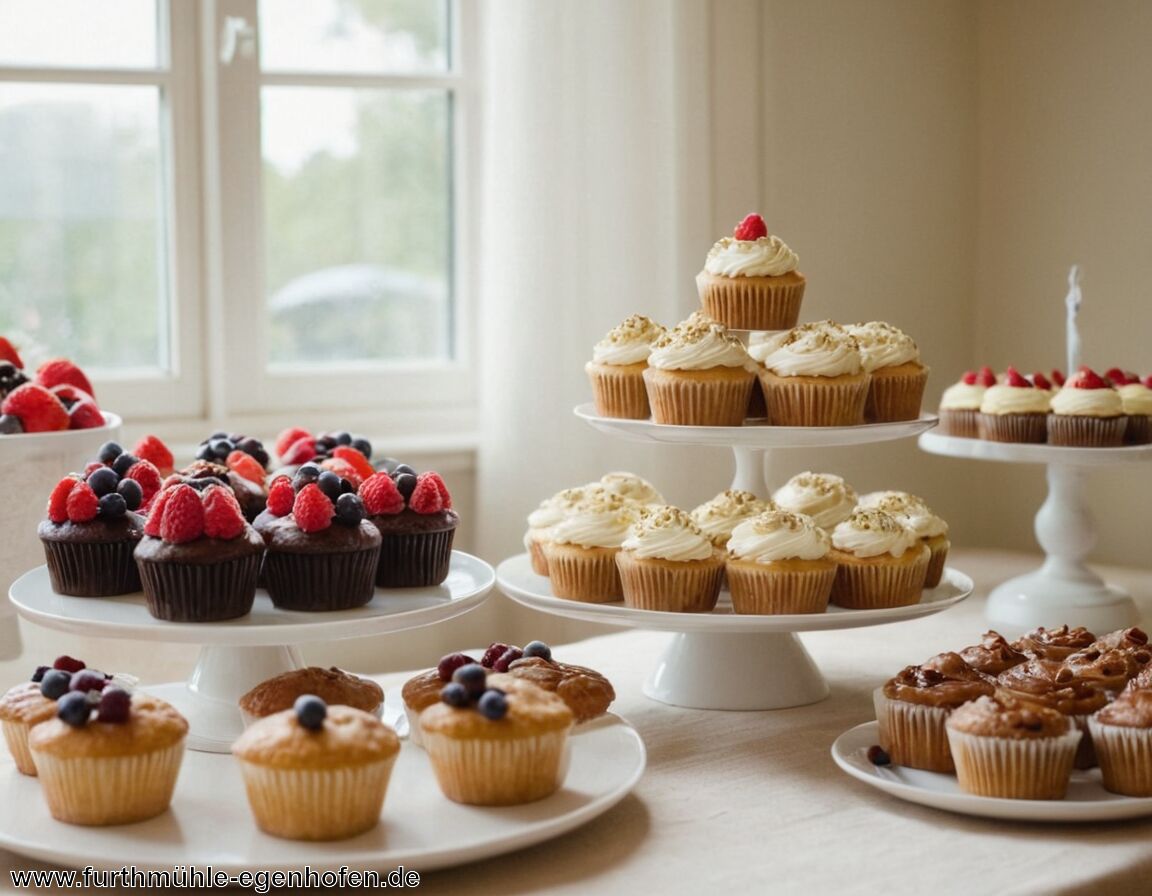 Servieranlass: Muffins zum Frühstück, cupcakes als Dessert   - Muffin vs Cupcake » Wo liegen die Unterschiede